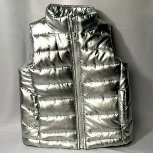 Ideology silver vest for girls size 4T
